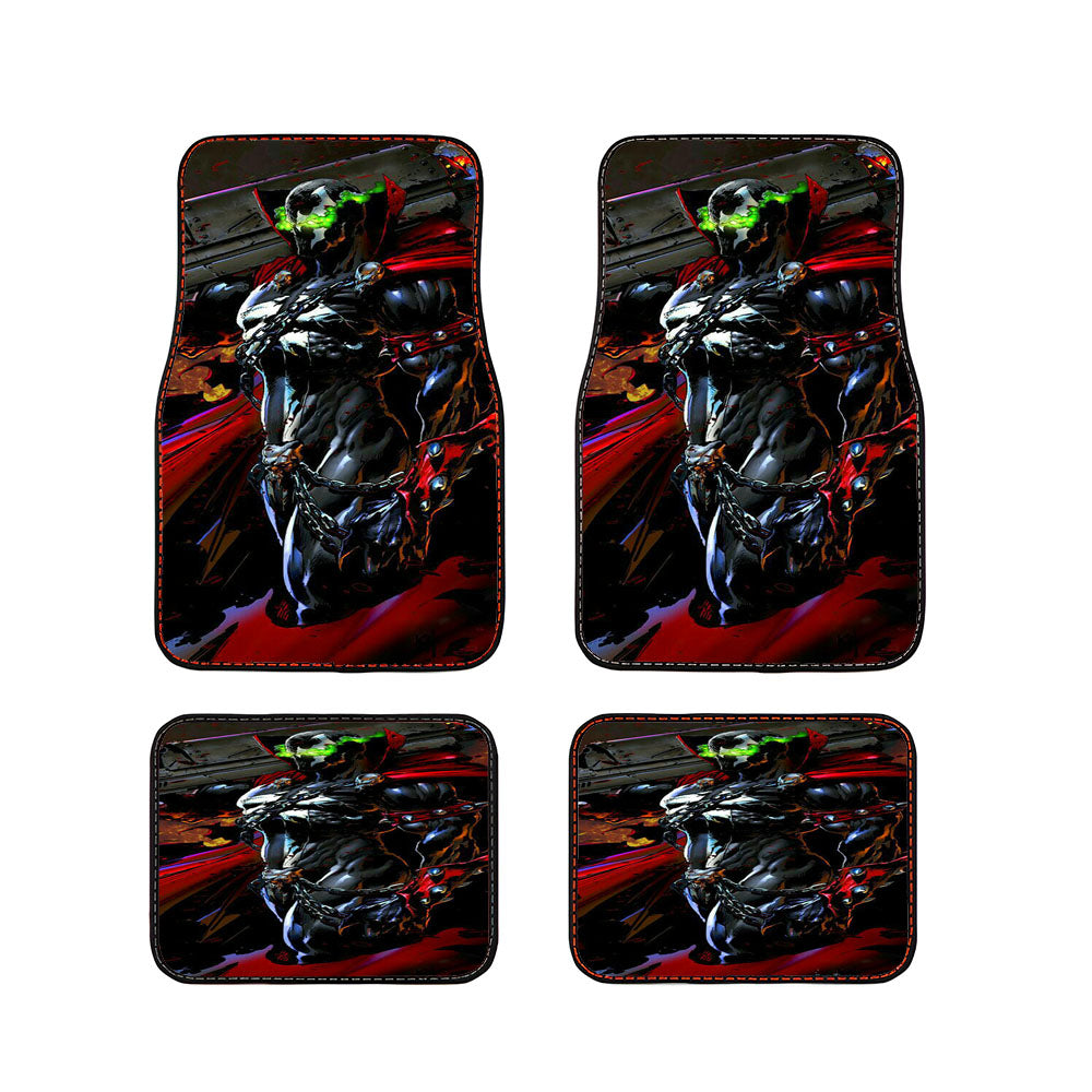 Spawn And Big Gun Car Floor Mats Accessories