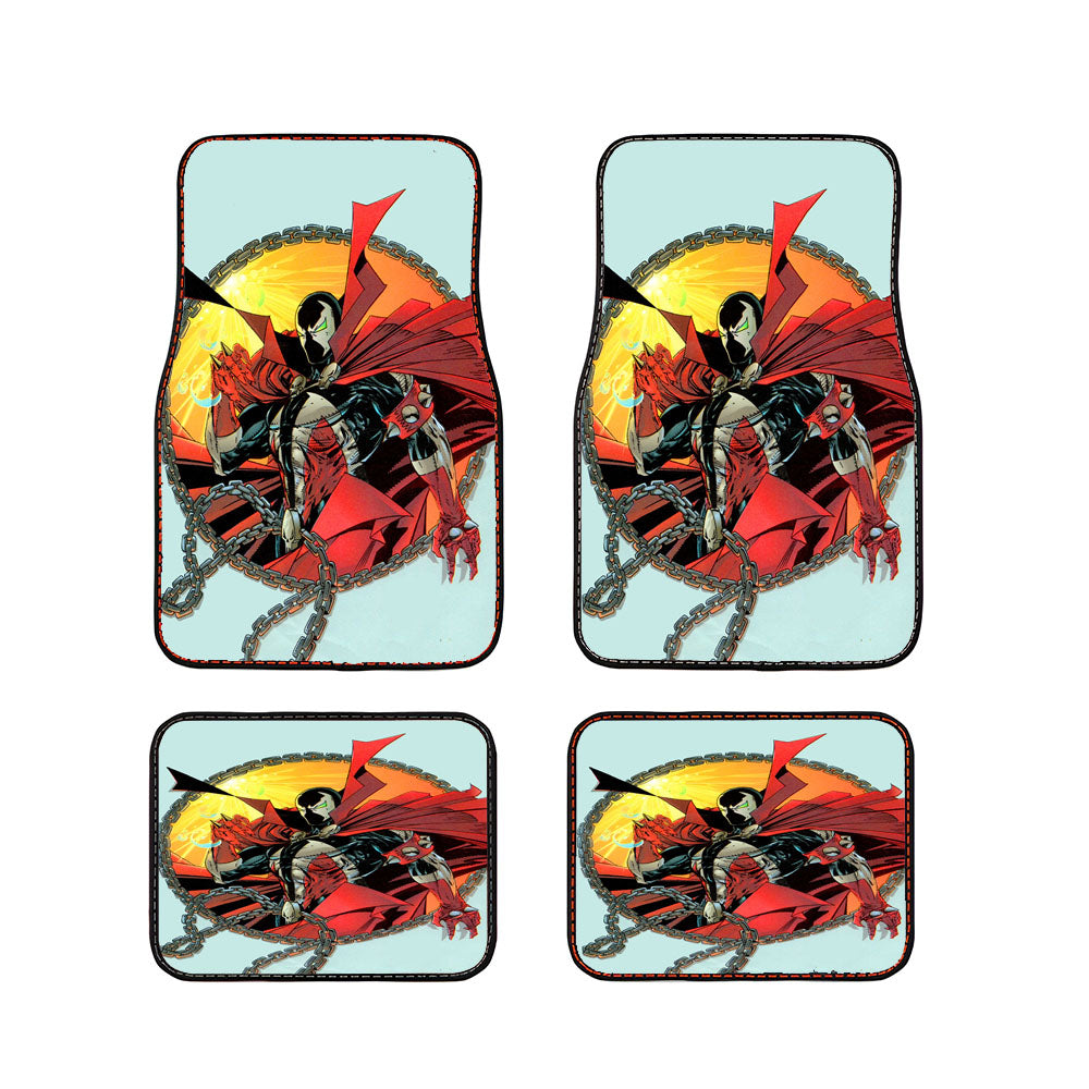 Spawn Chain Superhero Car Floor Mats Accessories