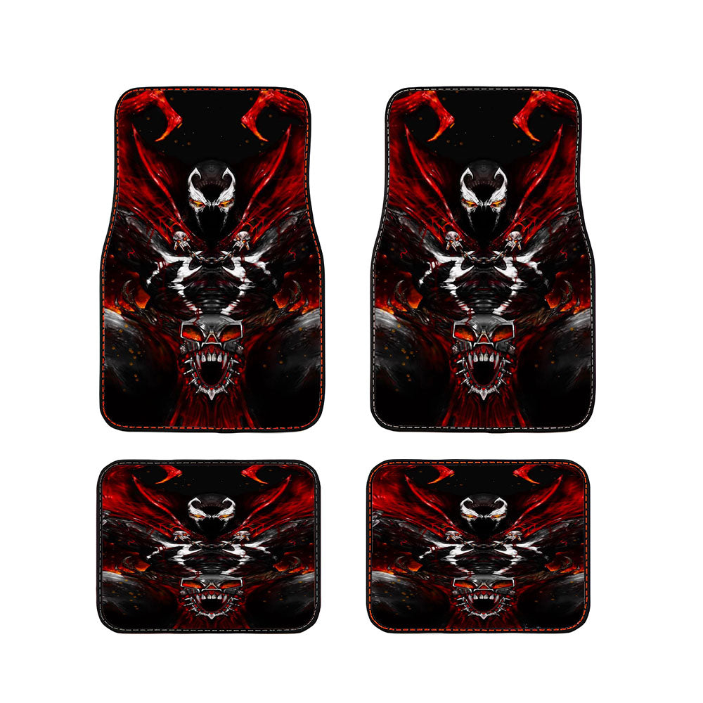 Spawn The Demon Red Wings Car Floor Mats Accessories