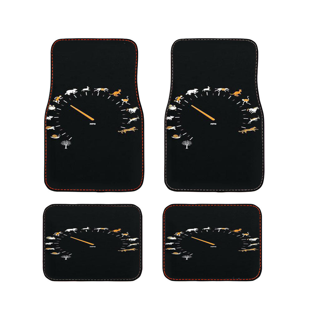 Speedometer Supersport Car Car Floor Mats Accessories