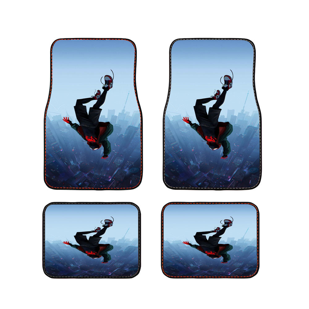 Spider-Man Into The Spider-Verse 1 Car Floor Mats Accessories