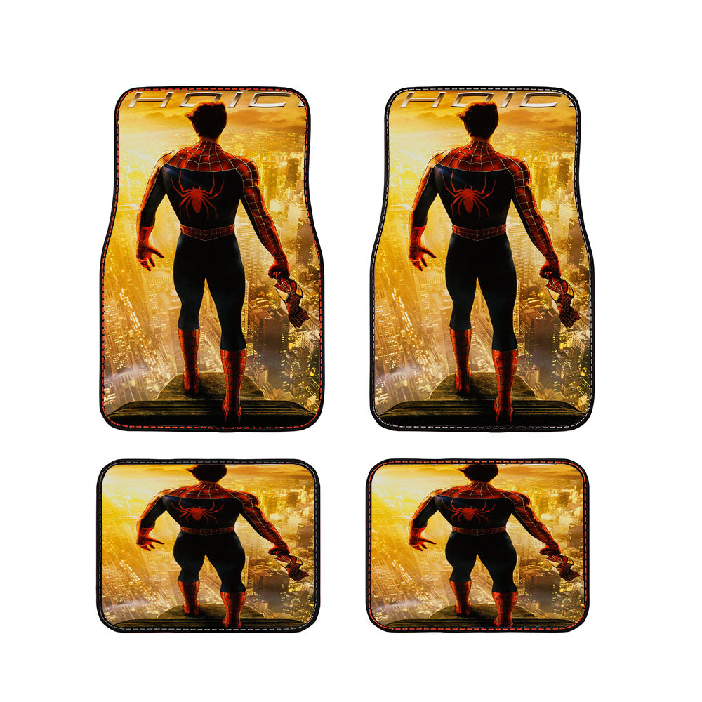 Spider Man Movie Cov Car Floor Mats Accessories