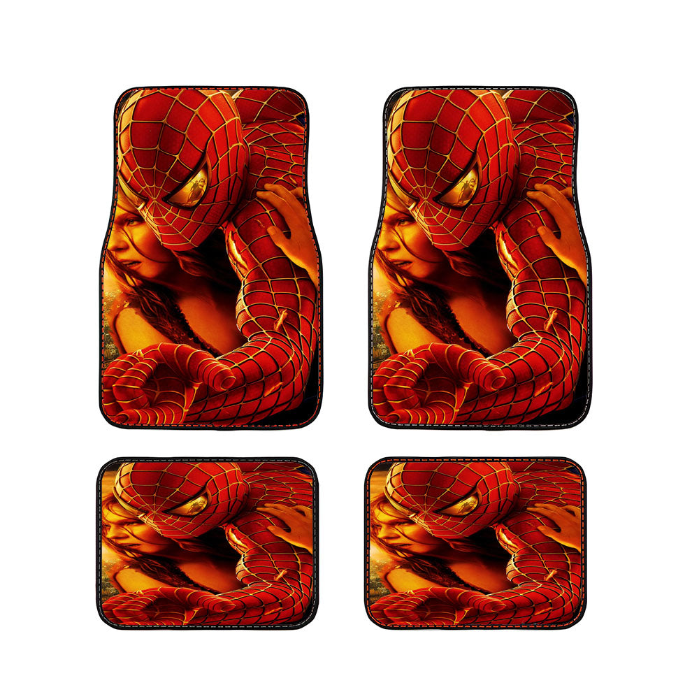 Spider Man And Mary Jane Car Floor Mats Accessories