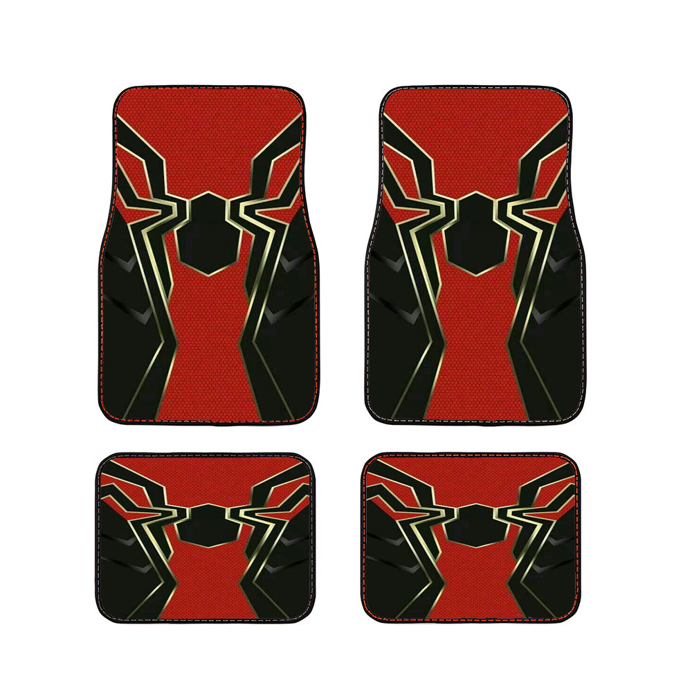 Spider Man Costume From Tony Stark Design Car Floor Mats Accessories