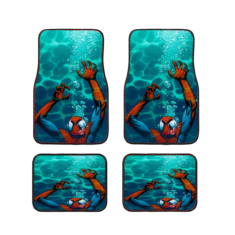 Spider Man Drowned Car Floor Mats Accessories