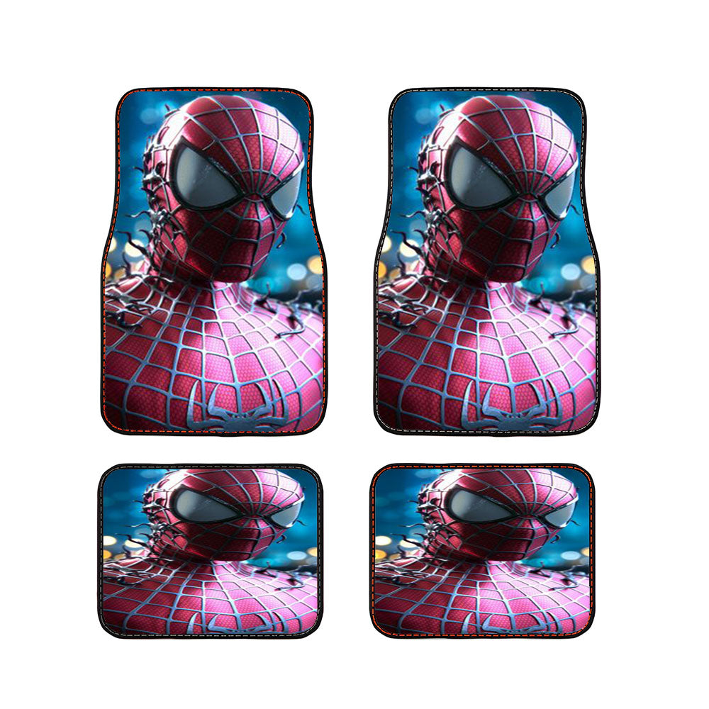 Spider Man Fan Art Car Floor Mats Accessories