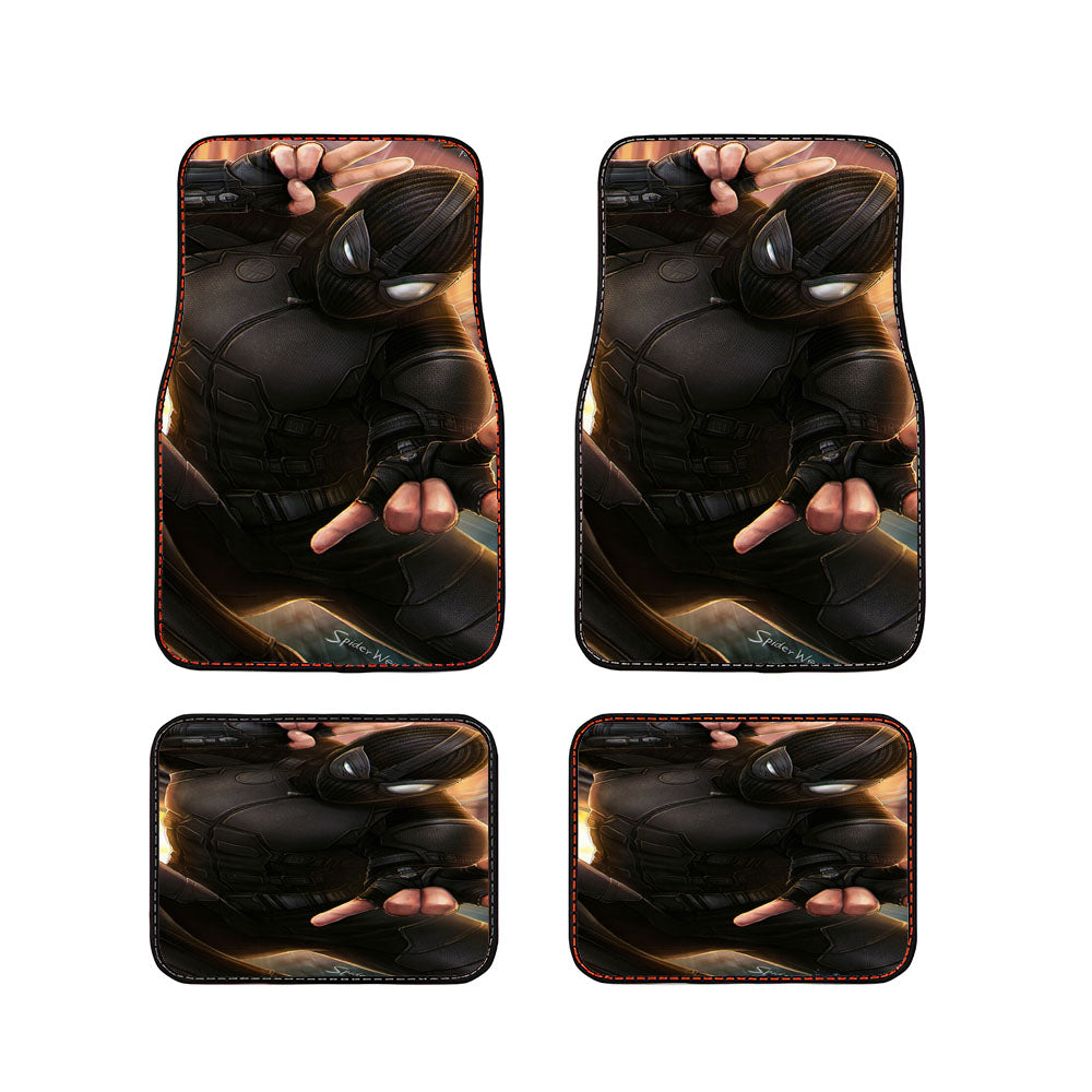 Spider Man Far From Home Stealth Suit Car Floor Mats Accessories