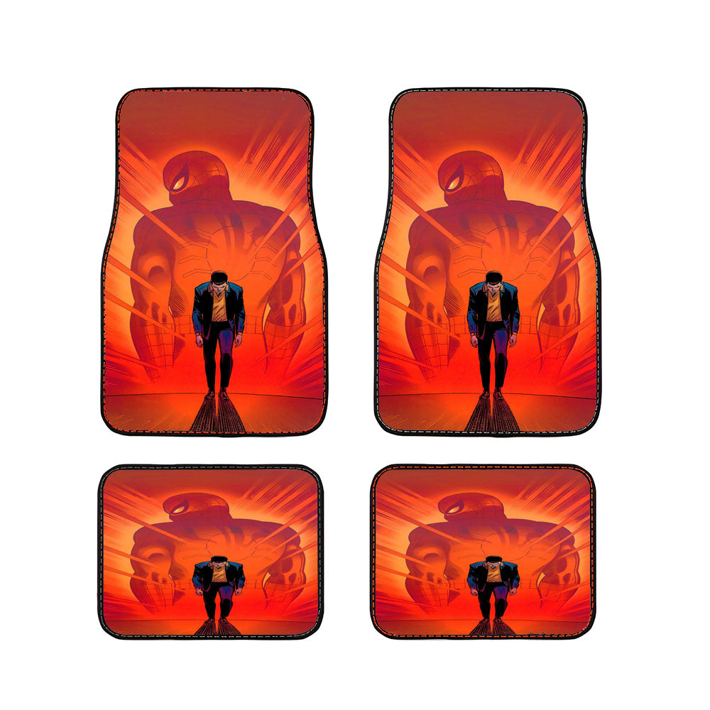 Spider Man Peter Parker Comic Car Floor Mats Accessories
