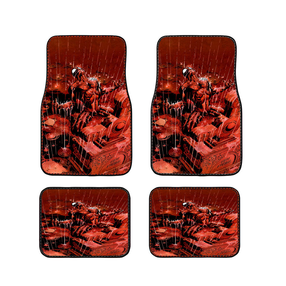 Spider Man Rage Car Floor Mats Accessories
