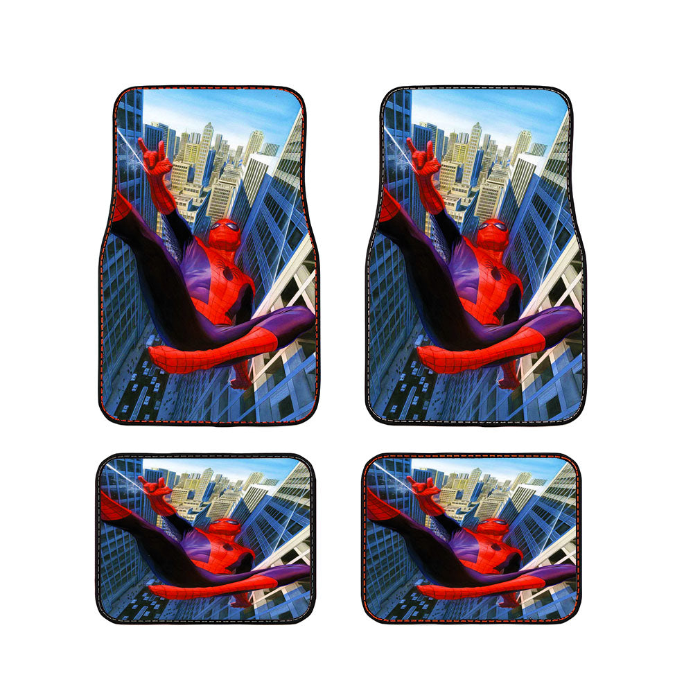 Spider Man Swing Car Floor Mats Accessories