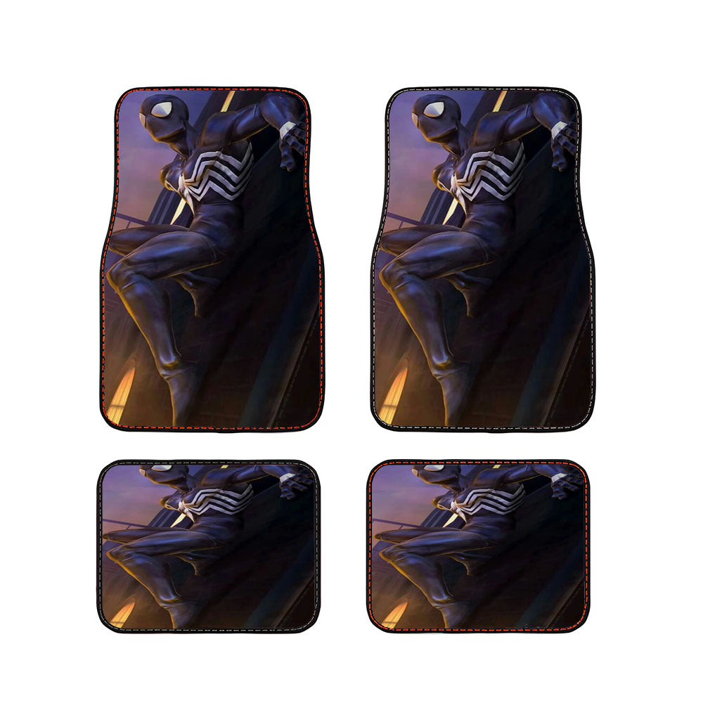 Spiderman Black Venom Car Floor Mats Accessories