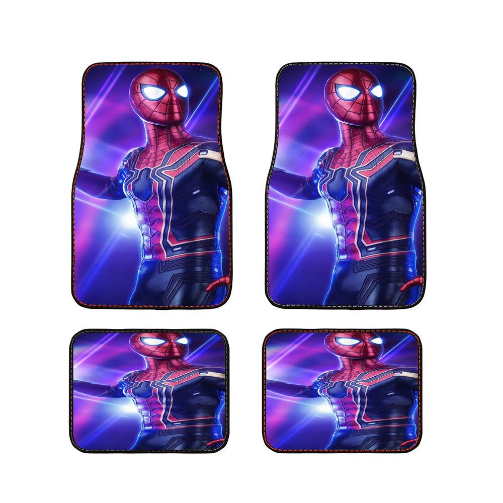Spiderman Homecoming Suit Up Car Floor Mats Accessories