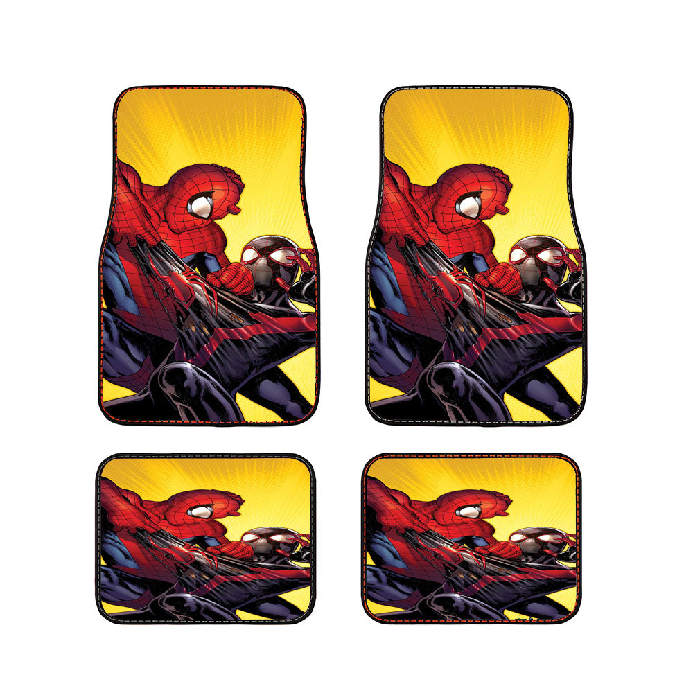 Spiderman Vs Spiderman Into The Verse Car Floor Mats Accessories