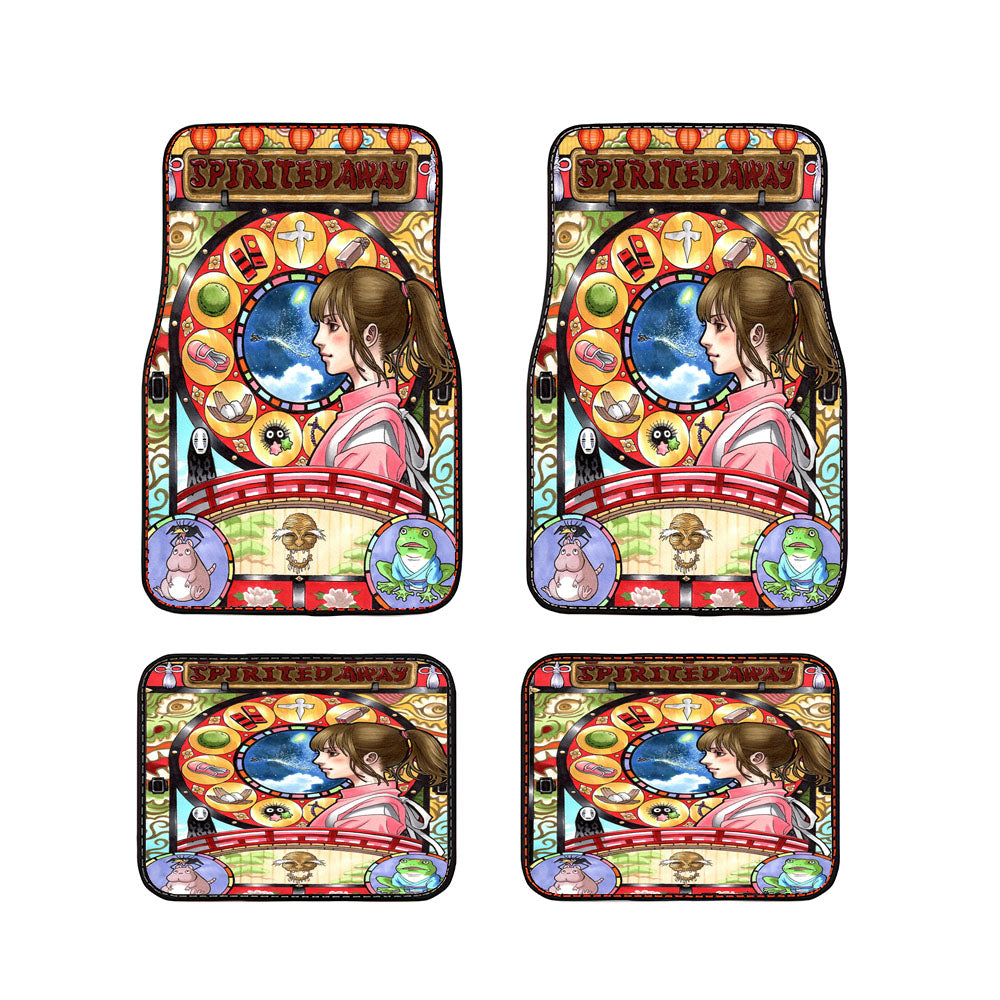 Spirited Away Nouveau Art Cover Car Floor Mats Accessories