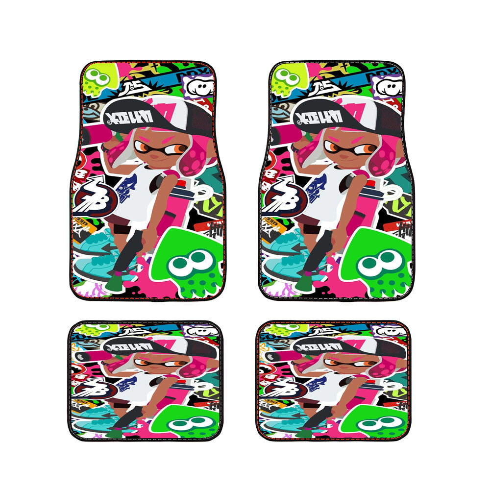 Splatoon Car Floor Mats Accessories