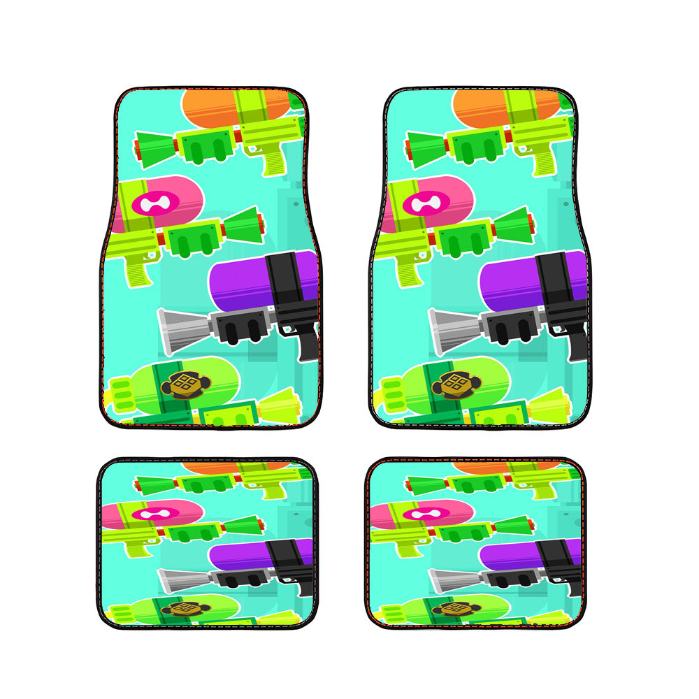 Splatoon Gun Wallpapers Car Floor Mats Accessories