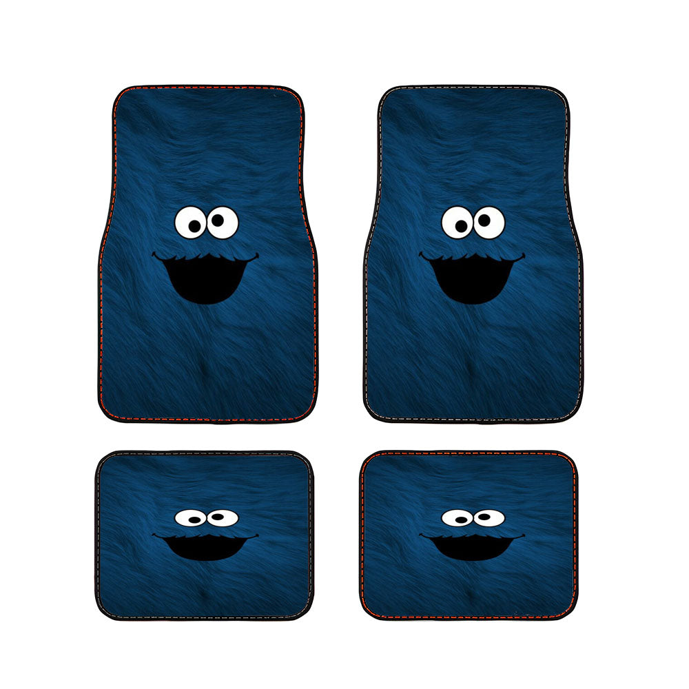 Spoky Blue Car Floor Mats Accessories