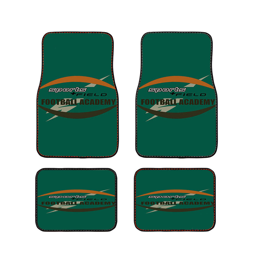 Sports Field Football Academy Logos Car Floor Mats Accessories