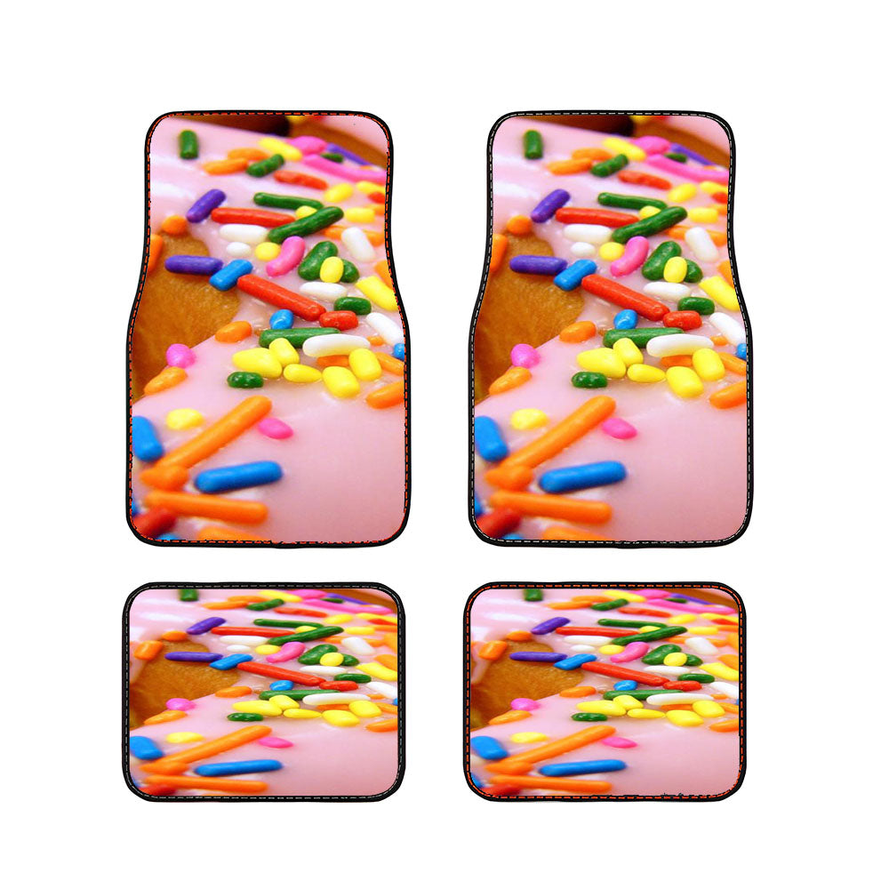 Sprinkle Donut Car Floor Mats Accessories
