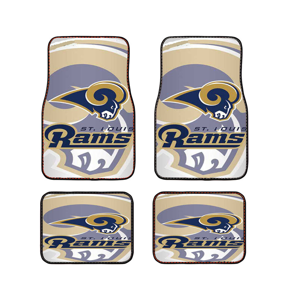 St Louis Rams Fade Car Floor Mats Accessories