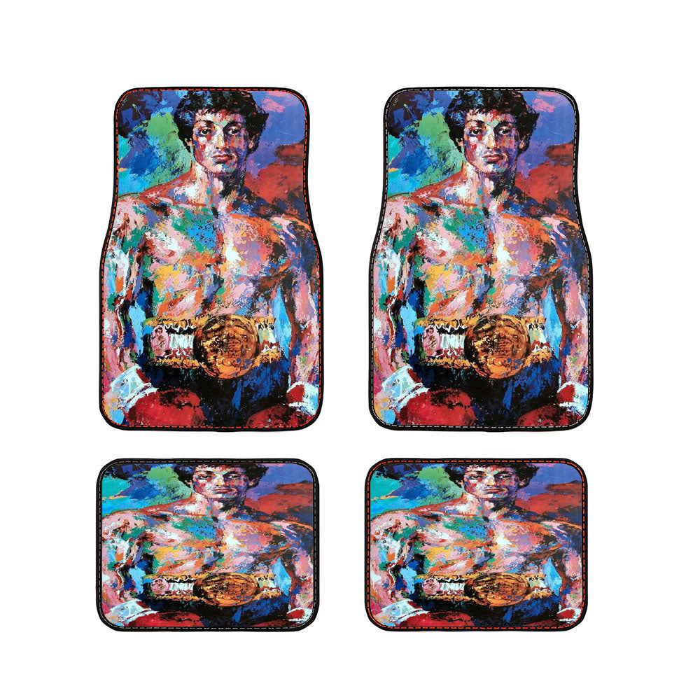 Stallone Rocky Balboa Art Car Floor Mats Accessories
