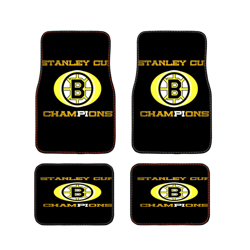 Stanley Cup Champions Boston Bruins Car Floor Mats Accessories