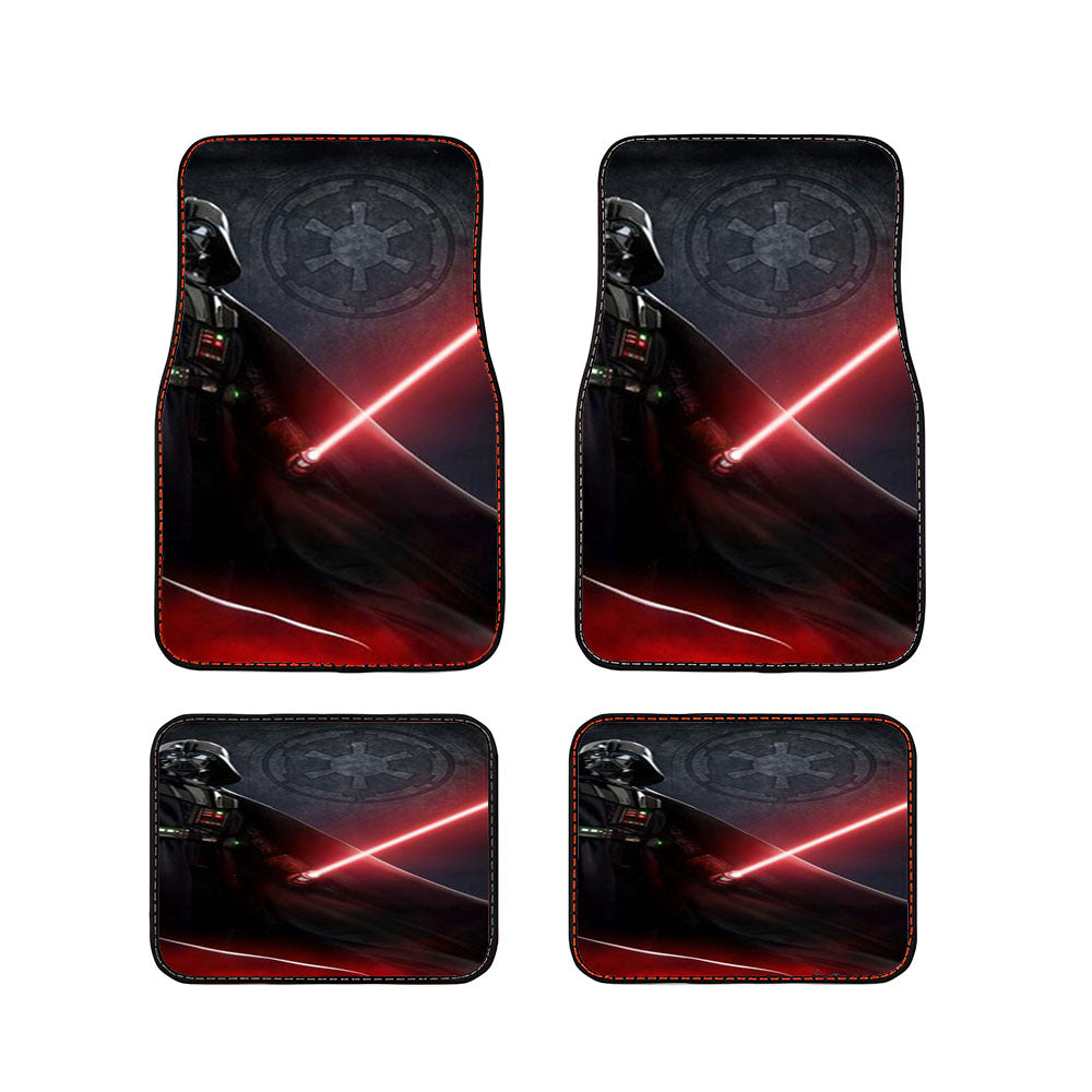Star Wars Darth Vader Dark Side Logo Car Floor Mats Accessories