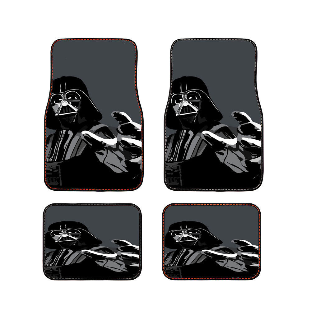 Star Wars Darth Vader Grey Vector Car Floor Mats Accessories