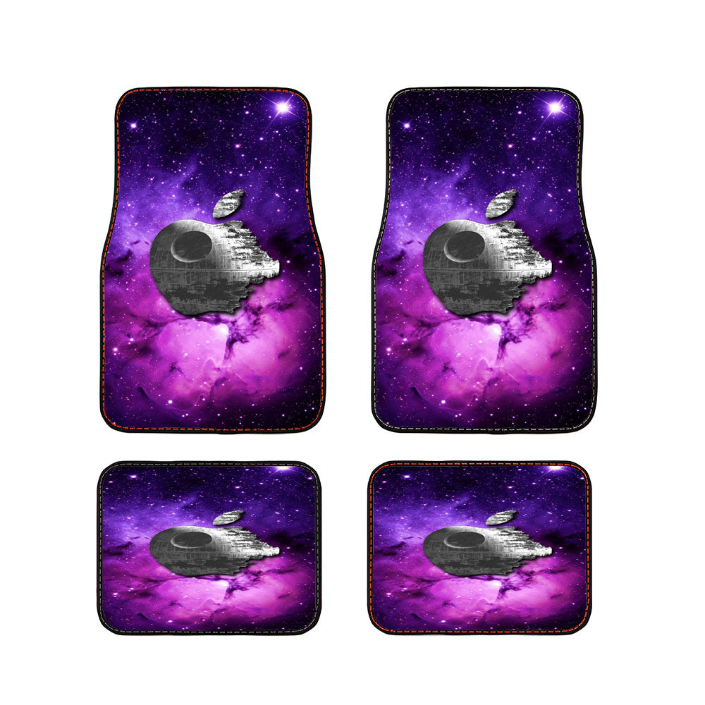 Star Wars Inspired Death Star Apple In Galaxy Car Floor Mats Accessories