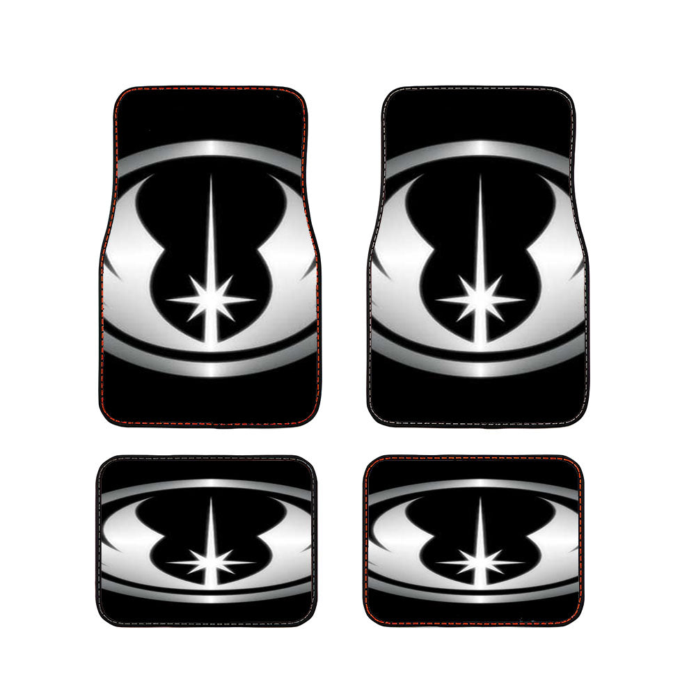 Star Wars Jedi Symbol Fade Car Floor Mats Accessories