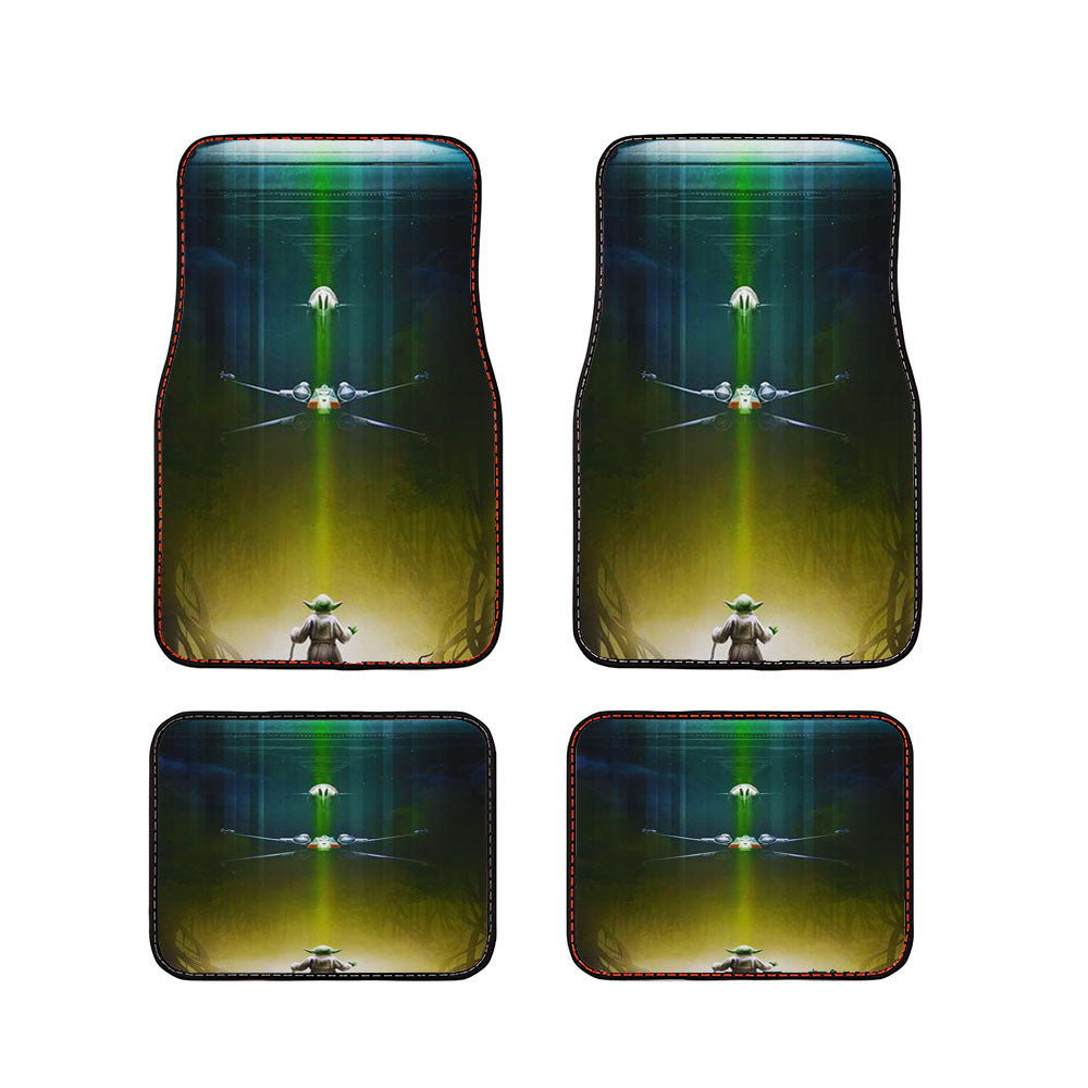 Star Wars Master Yoda Rebel Car Floor Mats Accessories