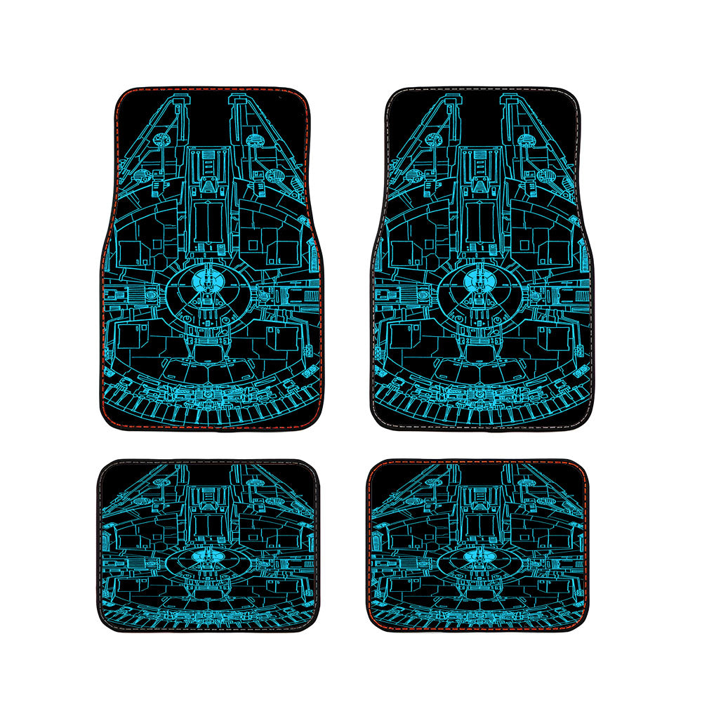 Star Wars Millenium Falcon Car Floor Mats Accessories