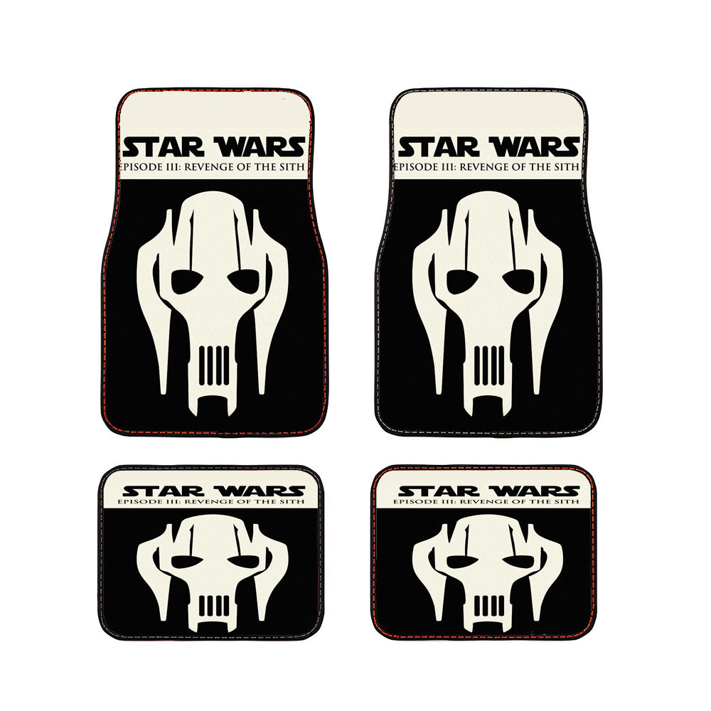 Star Wars Revenge Of The Sith Logo Car Floor Mats Accessories