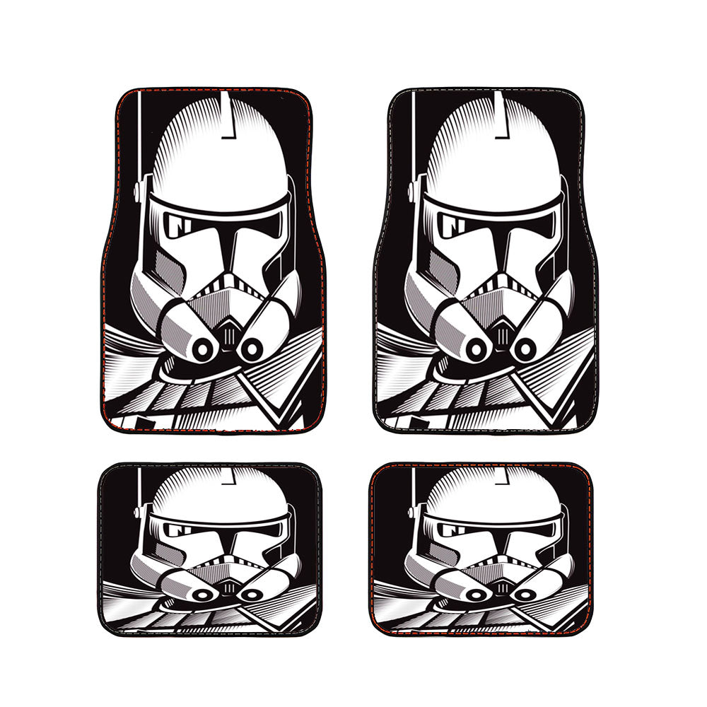 Star Wars Stormtrooper Vector Car Floor Mats Accessories