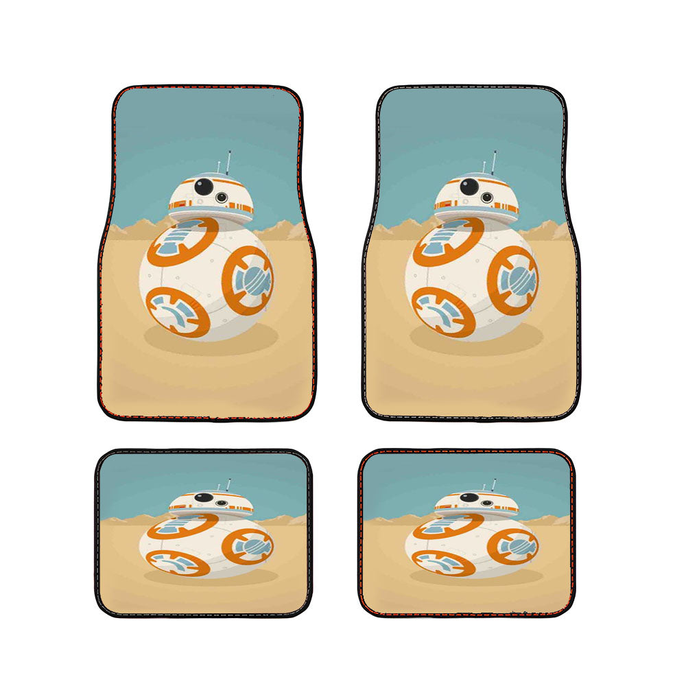 Star Wars The Force Awakens Bb8 Car Floor Mats Accessories