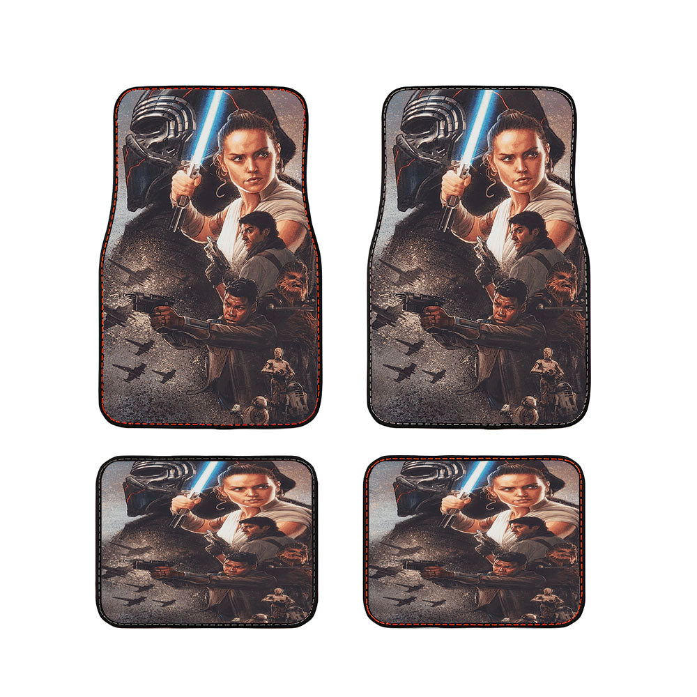 Star Wars The Rise Of Skywalker Car Floor Mats Accessories