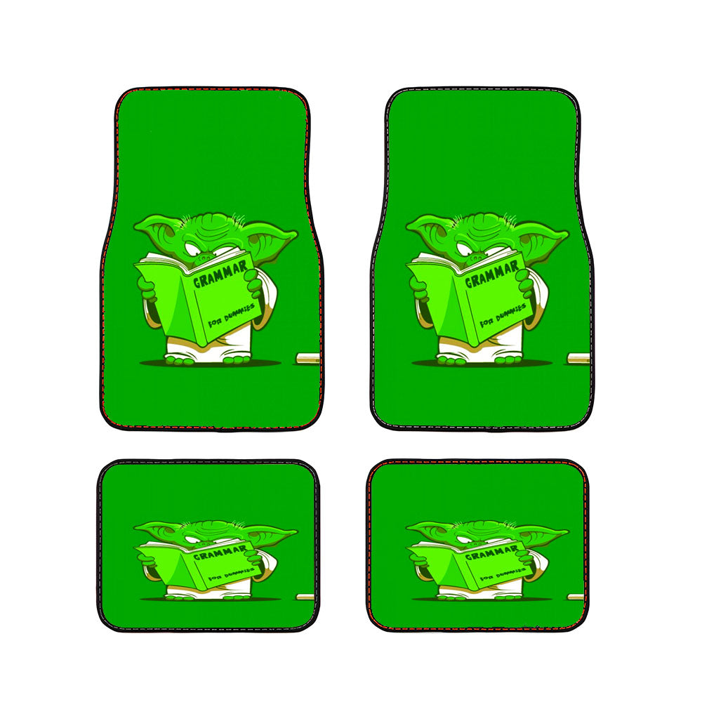 Star Wars Yoda Grammar Car Floor Mats Accessories