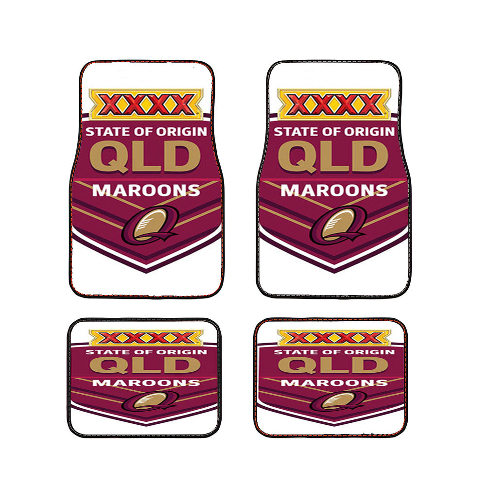 State Of Origin Maroons Car Floor Mats Accessories