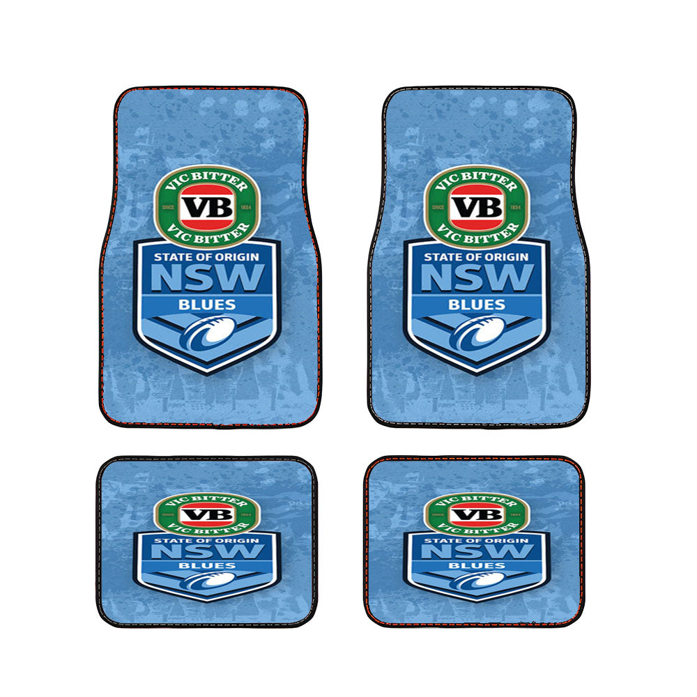 State Of Origin Nsw Blues Car Floor Mats Accessories