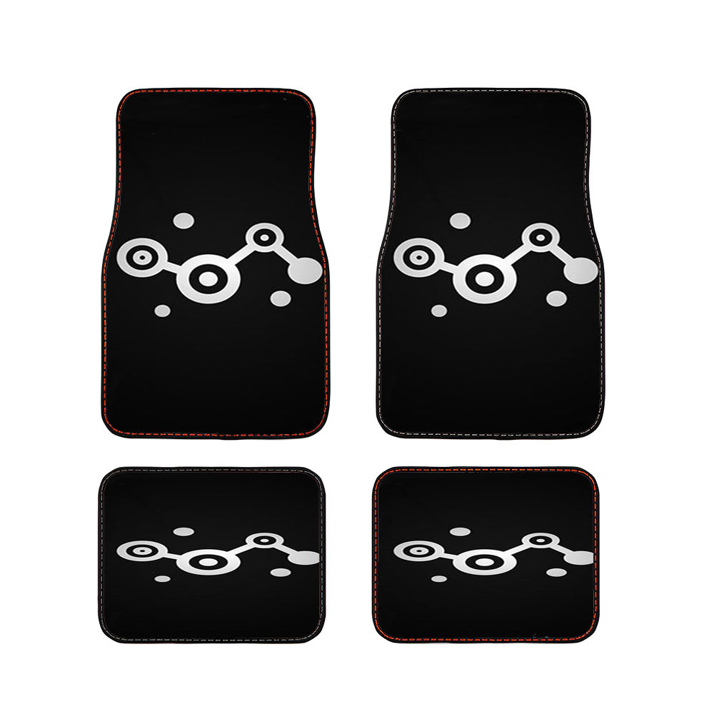 Steam Black Car Floor Mats Accessories