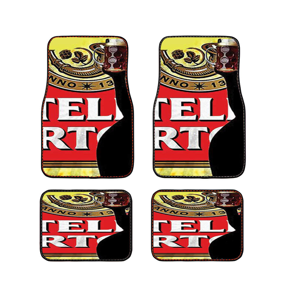 Stella Artois Silhouette Car Floor Mats Accessories