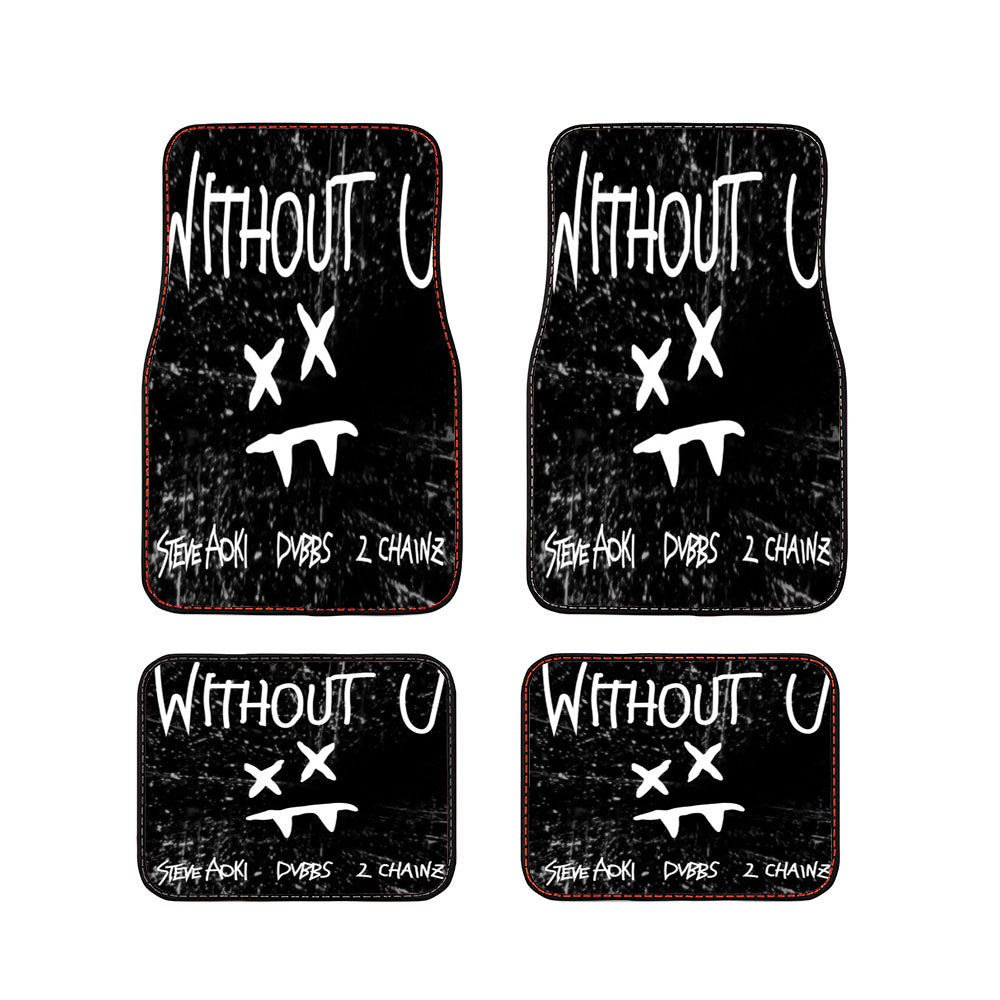 Steve Aoki Without U Car Floor Mats Accessories