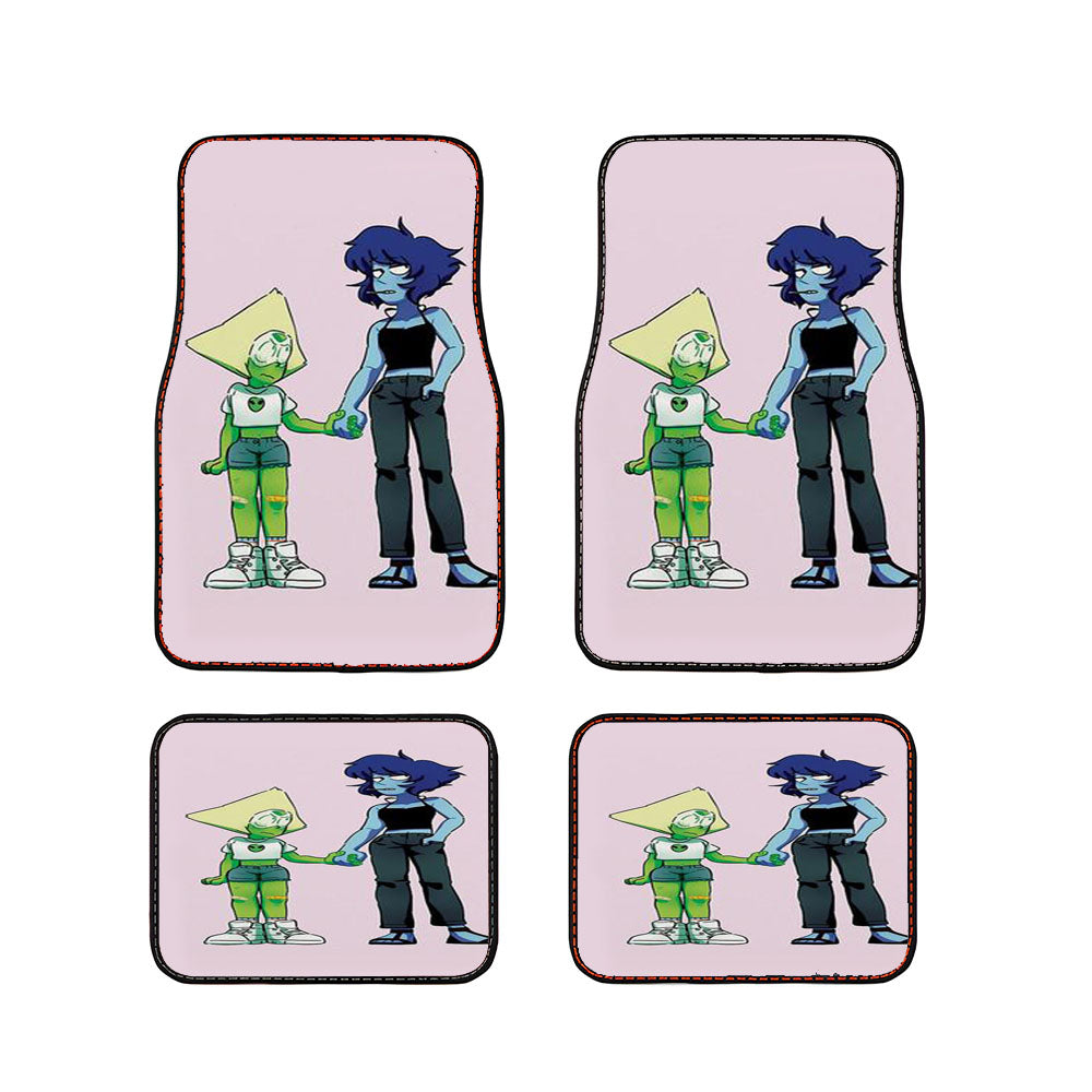 Steven Universe Peridot And Lapis Car Floor Mats Accessories