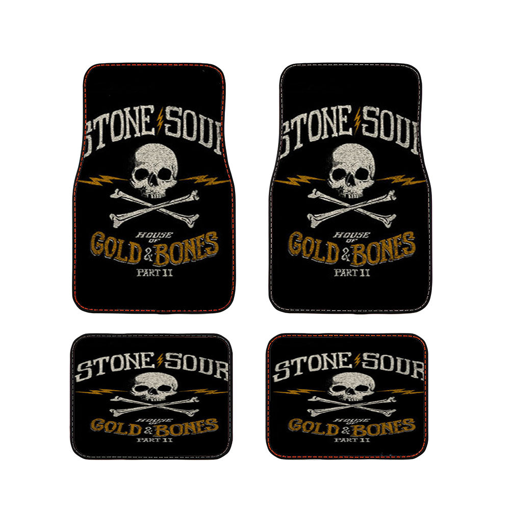 Stone Sour Gold And Bones Partii Car Floor Mats Accessories