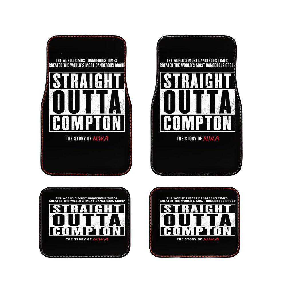 Straight Outta Compton Nwa Car Floor Mats Accessories