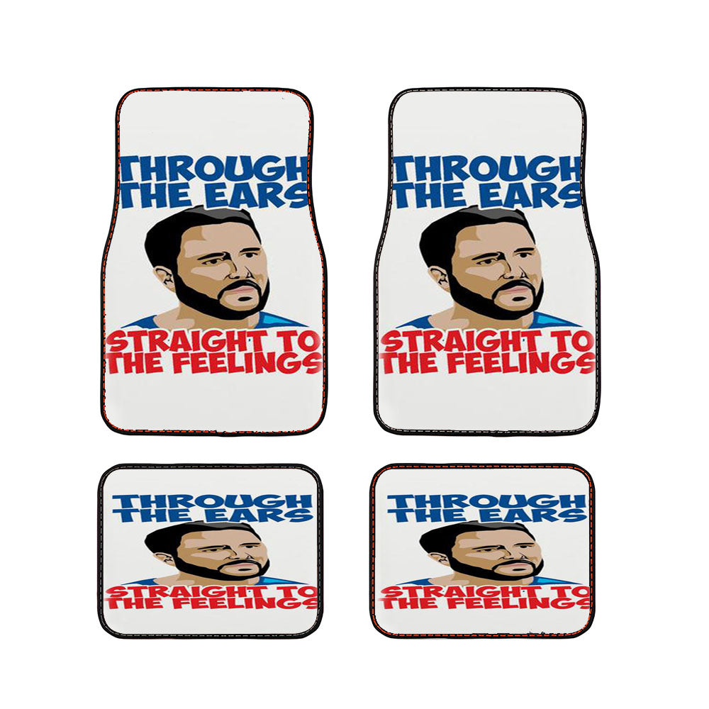 Straight To The Feelings Car Floor Mats Accessories