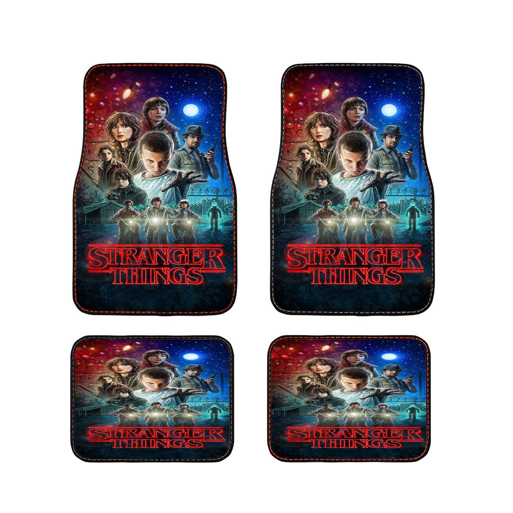 Stranger Things Car Floor Mats Accessories