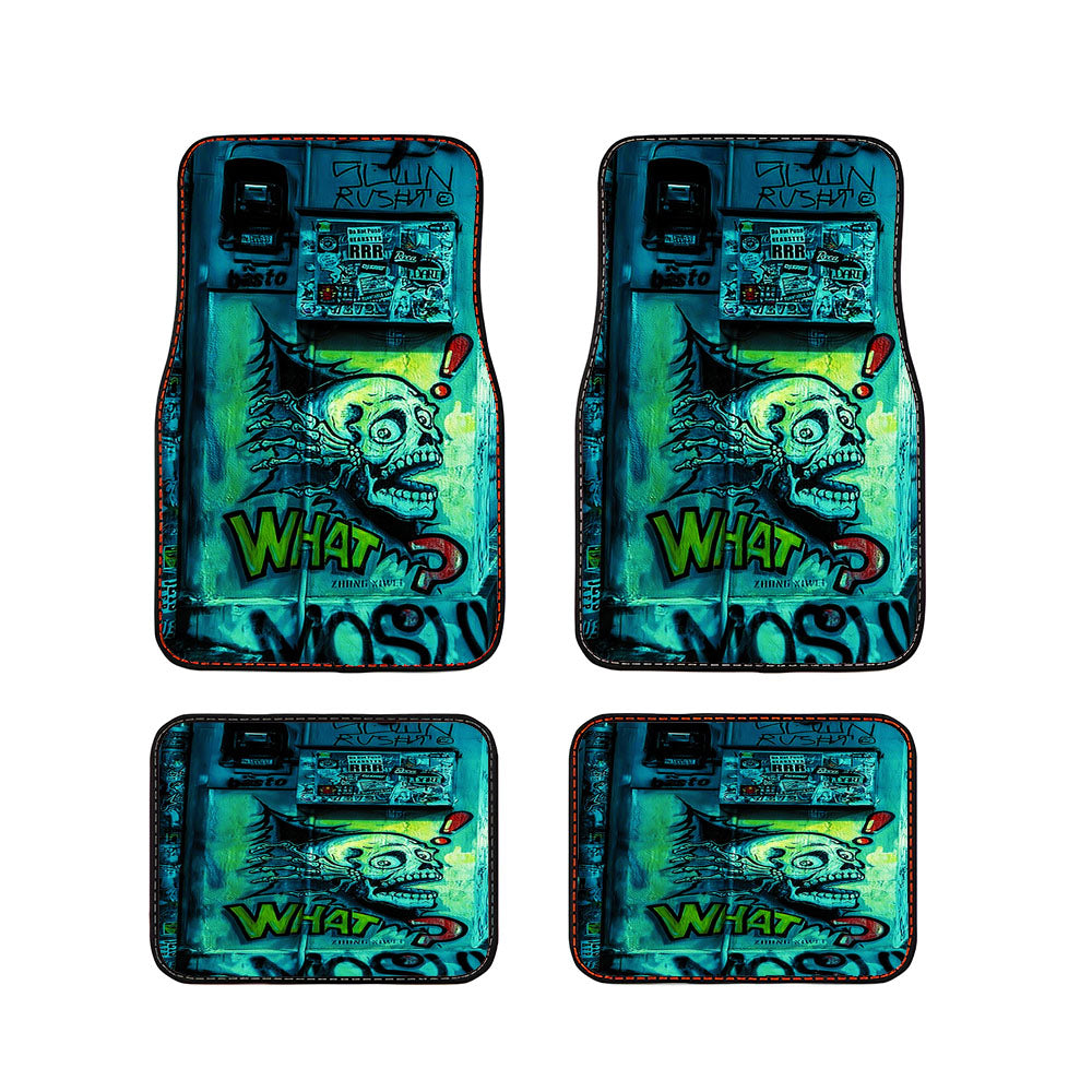 Street Graffiti Car Floor Mats Accessories