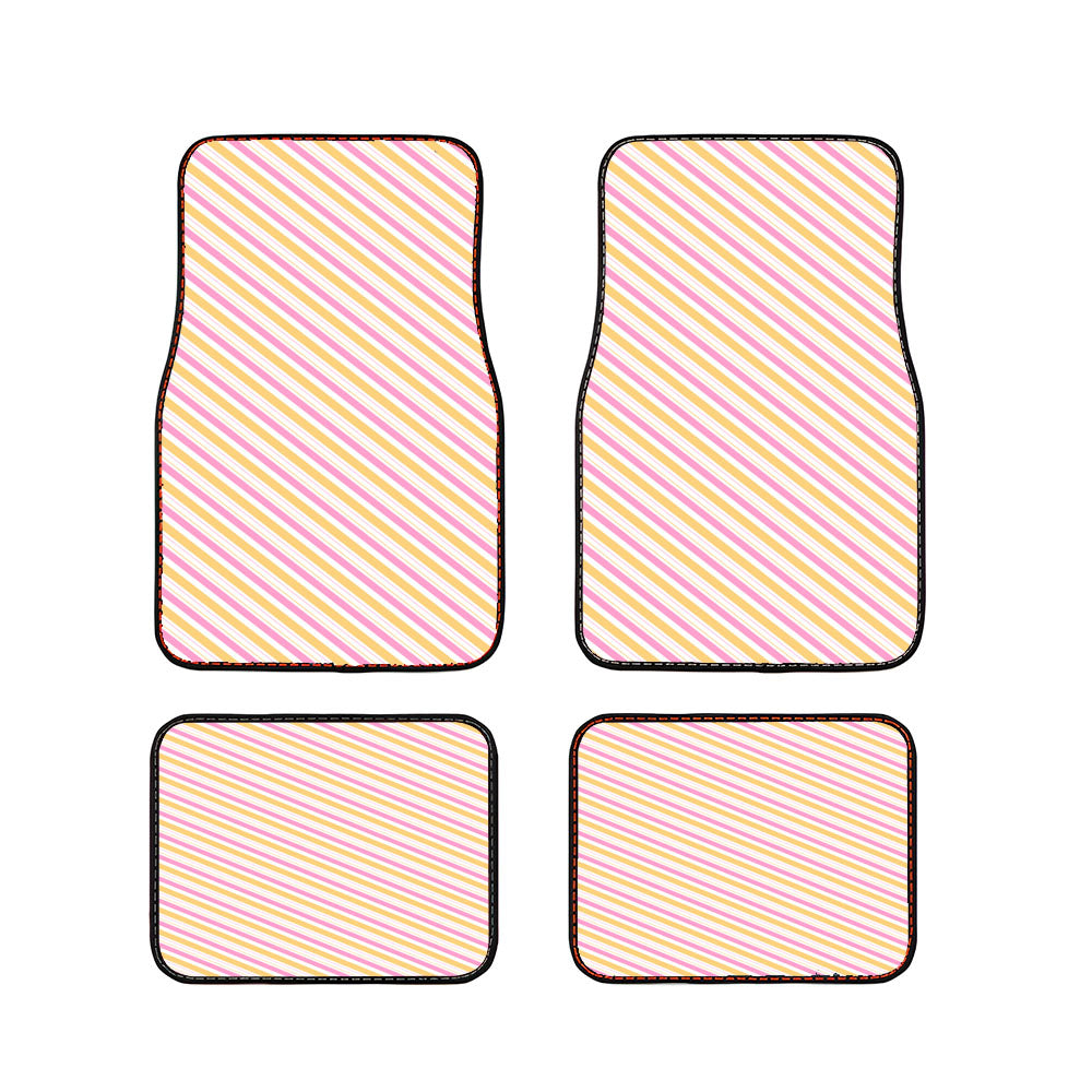 Stripe Car Floor Mats Accessories