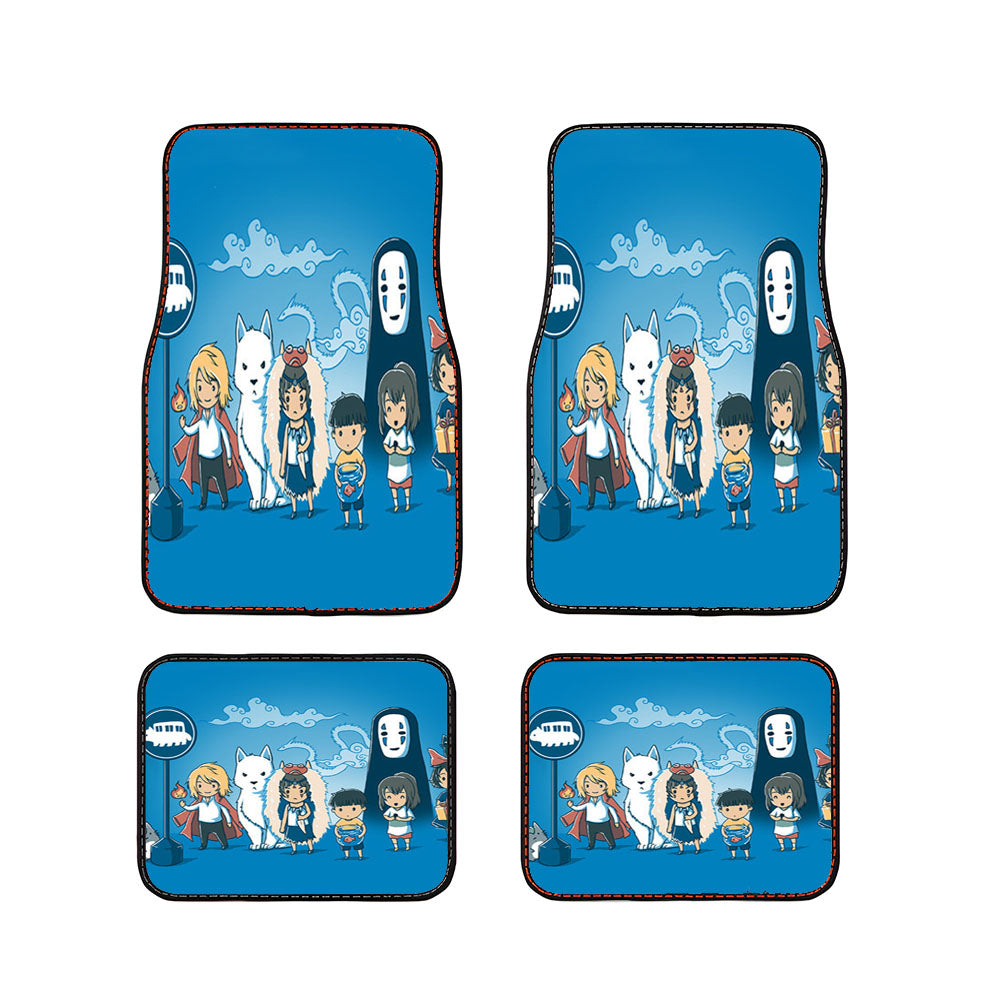 Studio Ghilbli Anime Cartoon Car Floor Mats Accessories
